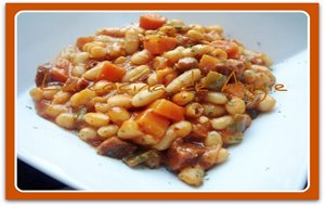 Judías Blancas Con Verduras Y Chorizo
