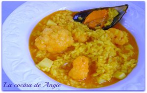 Arroz Con Coliflor Y Sepia
