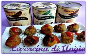 Bolitas De Carne Y Puré De Patata
