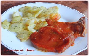 Chuletas De Cerdo Agridulces
