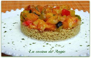 Cous Cus Con Verduras Y Salsa De Menta
