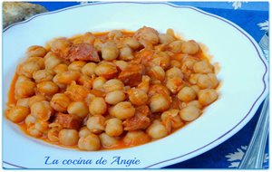 Garbanzos Picantes Con Chorizo
