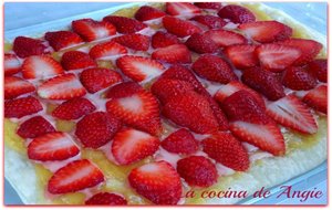 Hojaldre Con Fresas
