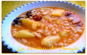 Potaje De Judías Blancas (estilo Fabada)
