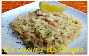 Risotto De Salmón Ahumado (italia)
