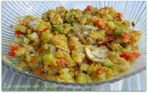 Salteado De Quinoa Y Verduras
