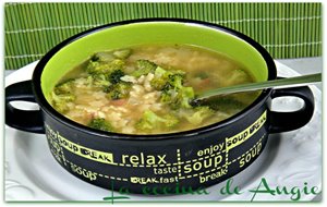 Sopa De Pasta Y Brócoli
