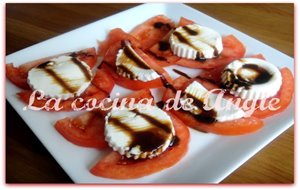 Tomates Con Reducción De Balsámico
