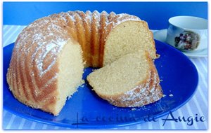 Bundt Cake De Vainilla
