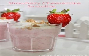 Strawberry Cheesecake Smoothie 
