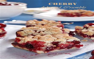 Cherry Almond Crumble (crumble De Cerezas Y Almendra)
