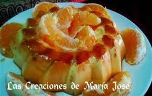 Flan De Naranja