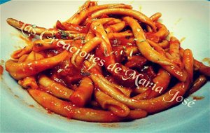 Pasta De Cebolla Con Tomate