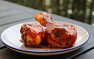 Muslos De Pollo En Salsa Barbacoa