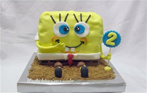 Tarta Bob Esponja
