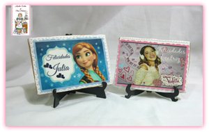 Galletas Frozen Y Violetta
