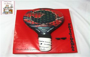 Tarta Raqueta De Padel
