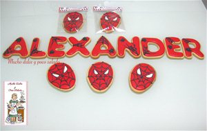 Galletas Spiderman
