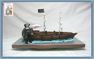 Tarta Galeón Para Javier
