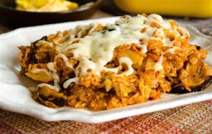 Arroz Al Horno Con Mozzarella
