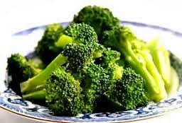 Broccoli (brécol) Con Vinagreta De Ajo Al Microondas
