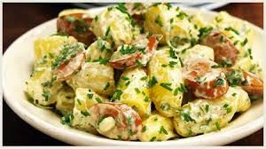 Ensalada De Patatas Con Salsa Verde (receta De Verano)
