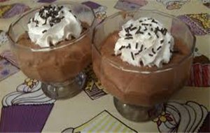 Mousse De Mascarpone Con Chocolate
