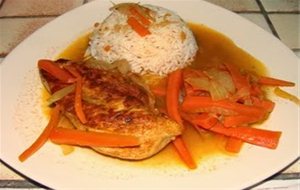 Pechuga De Pollo Con Paprika
