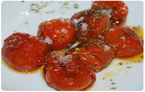 Tomates Cherry Confitados
