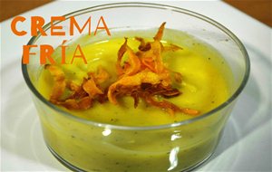 Crema Fría De Calabacin
