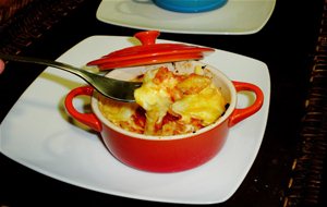 Gratinado De Patatas Y Tomate
