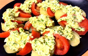 Ensalada Con Salsa Vinagreta
