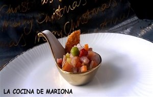 Bonito En Salazón Con Sus Salsas