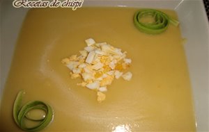 Crema De Calabacines
