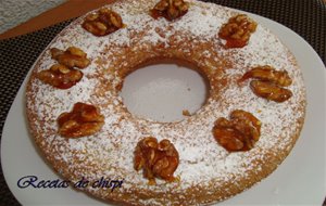 Bizcocho De Nueces Y Nata
