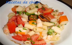 Ensalada De Pasta Con Marisco
