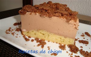 Tarta De Chocolate Y Platanos Y Crumble De Cacao
