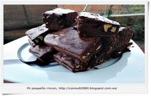 Brownie Con Nueces
