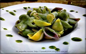 Conchiglioni Al Pesto
