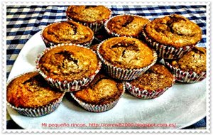 Muffins Salados De Cacahuetes
