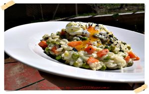 Risotto Cremoso Con Verduras
