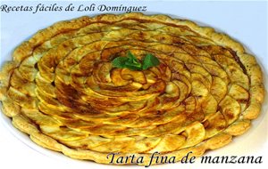 La Tarta De Manzana Más Fácil Y Rápida Del Mundo. Loli Domínguez
