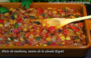 Pisto De Verduras, Receta De La Abuela Espiri (fritada De Verduras)
