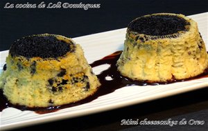 Mini Cheesecakes De Oreo (mini Tartas De Queso Con Galletas Oreo)
