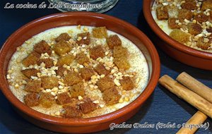 Riquísimo Postre Tradicional, Gachas Dulces (poleá O Espoleá)
