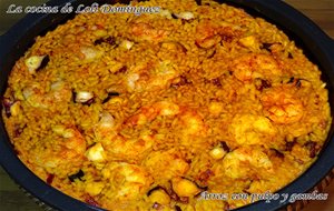 Arroz Con Pulpo Y Gambas
