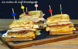 Sándwich Club  O Clubhouse Sándwich (sándwich De Pollo)
