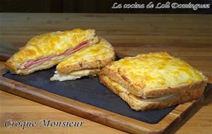 Croque Monsieur (delicioso Sándwich Cremoso Y Extra Crujiente)
