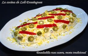 Ensaladilla Rusa Casera, Receta Tradicional
