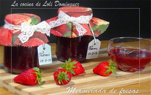 Mermelada De Fresas 
